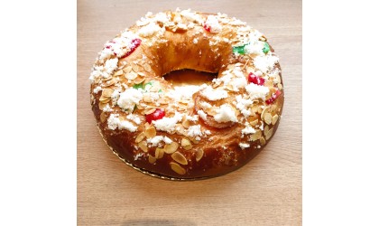 Roscón de Reyes de Crema